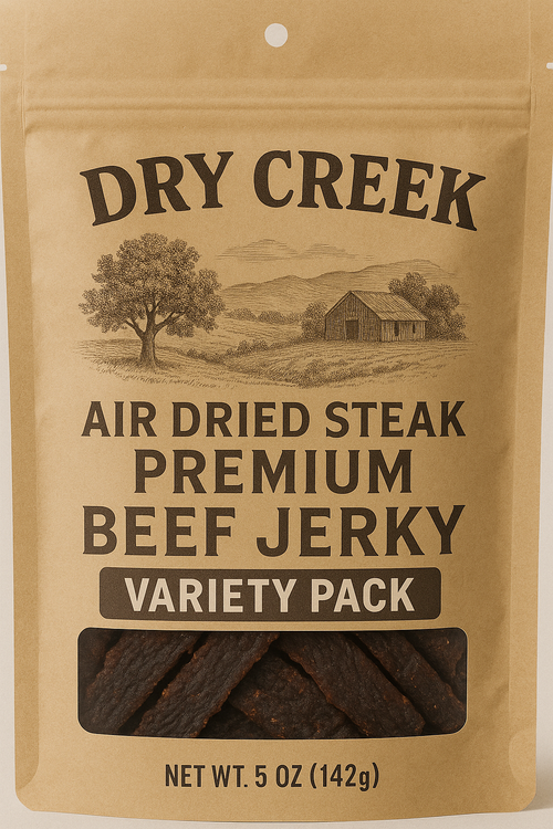 Dry Creek Air Dried Steak Jerky - Variety Pack